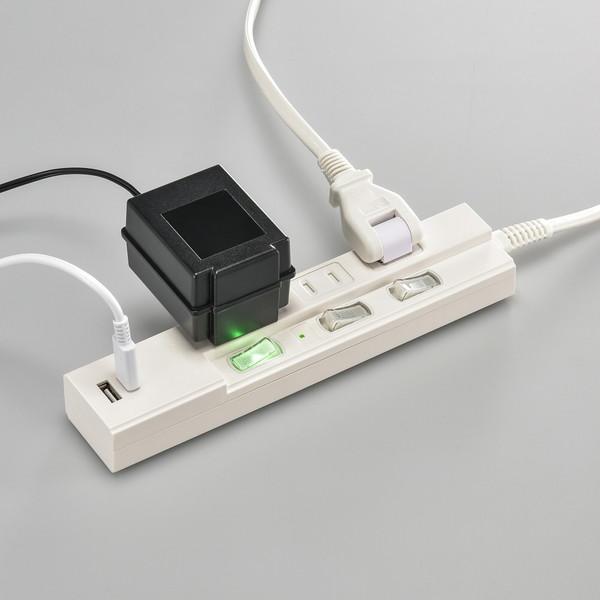 ORIGINAL BASIC USB付き節電タップ Type-Cポート付  白 OBB-TPK311AC-W ［1.0m /3個口 /スイッチ付き（個別） /2ポート］ |  | 09