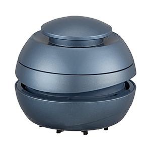 オーム電機 卓上そうじ機 乾電池式 ブルー JIM-C03-BL [紙パックレス式 /コードレス] | OHM