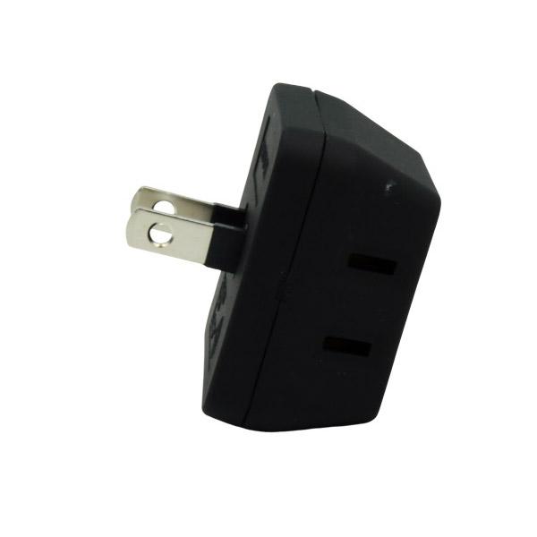 ORIGINALSELECT 雷ガード 電源タップ  黒 HSBK-AK3-K ［直挿し /3個口 /スイッチ無］ 【864】 |  | 04