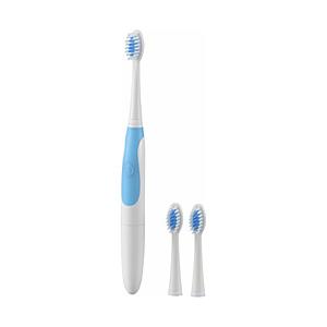 オーム電機 電動歯ブラシ電池式 Iberis ブルー HB-C22AK-A ［音波・超音波式］ | OHM