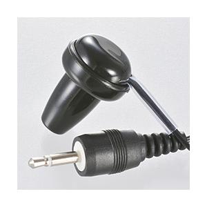 オーム電機 モノラルイヤホン  ブラック EAR-0007 ［φ2.5mm 超ミニプラグ］ | OHM