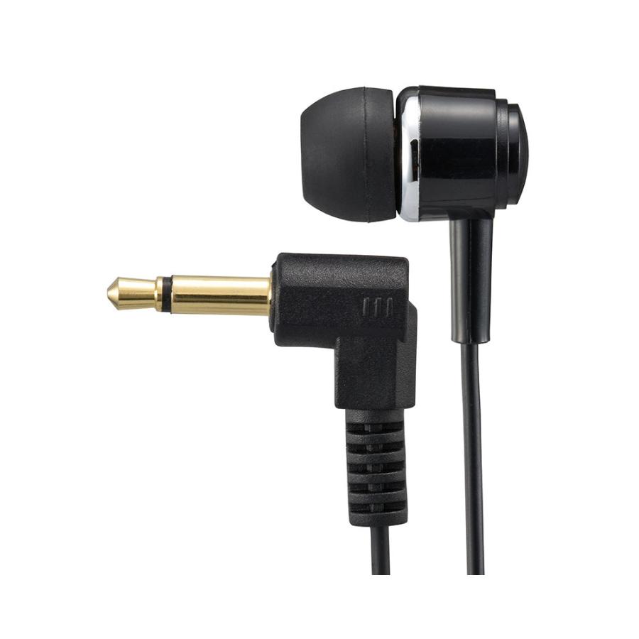 オーム電機 片耳モノラルラジオイヤホン AudioComm  EAR-C112N ［φ3.5mm ミニプラグ］ | OHM | 01