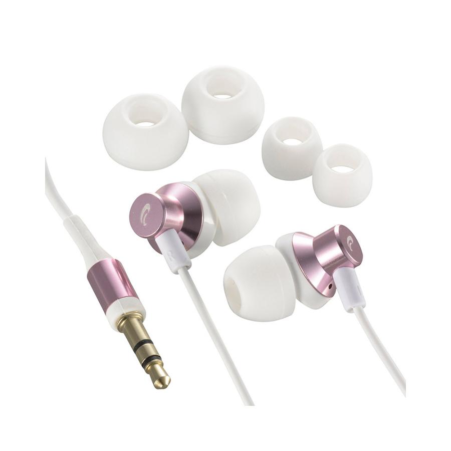 オーム電機 イヤホン カナル型 AudioComm  HP-B170N-P ［φ3.5mm ミニプラグ］ | OHM | 02