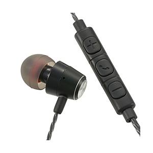 オーム電機 スマホ対応片耳イヤホン カナル型 AudioComm ブラック HP-B171N-K ［φ3.5mm ミニプラグ］ | OHM