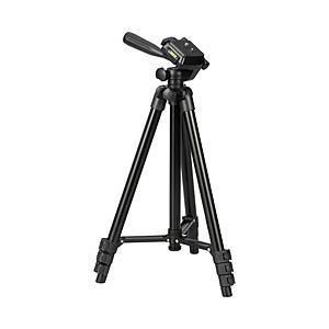 オーム電機 カメラ三脚 軽量コンパクトタイプ   OCT-ATR4-127K ［4段 /ビデオ雲台］ | OHM