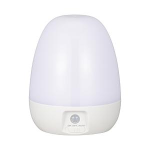 オーム電機 LEDナイトライト明暗+人感 屋内用80lm電池式   NIT-BLA6JE-WN | OHM