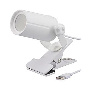 オーム電機 LEDクリップライト昼白色ホワイト   LTC-LC08U-WN ［LED /昼白色］ | OHM