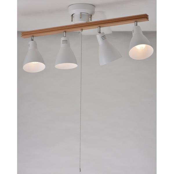 オーム電機 4灯シーリングライト LT-YN40AW-W ホワイト | OHM | 02