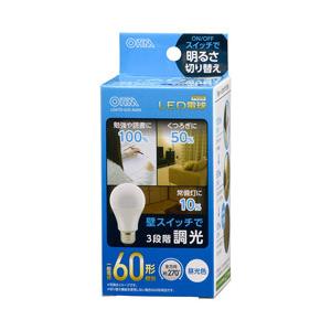 オーム電機 LED電球   LDA7D-G/DAG93 ［E26 /一般電球形 /60W相当 /昼光色 /1個 /全方向タイプ］ 【864】 | OHM