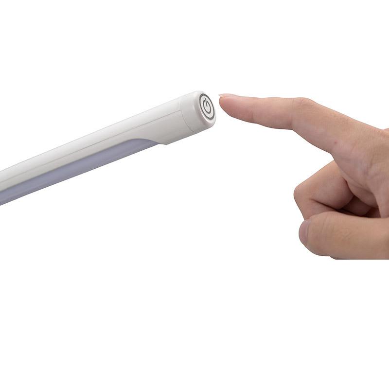 オーム電機 LEDデスクライト 3段階調光  ホワイト DS-LD42AG-W ［LED］ | OHM | 02