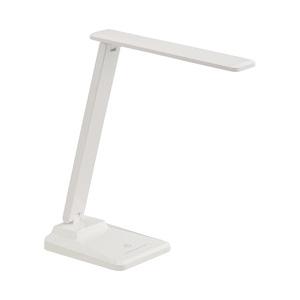 オーム電機 LEDデスクライト  ホワイト DS-LS16FE-W ［LED /昼白色］ | OHM
