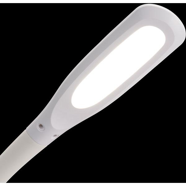 オーム電機 LEDデスクライト 3段階調光  ホワイト DS-LS16MUGH-W ［LED /昼白色］ 【864】 | OHM | 02