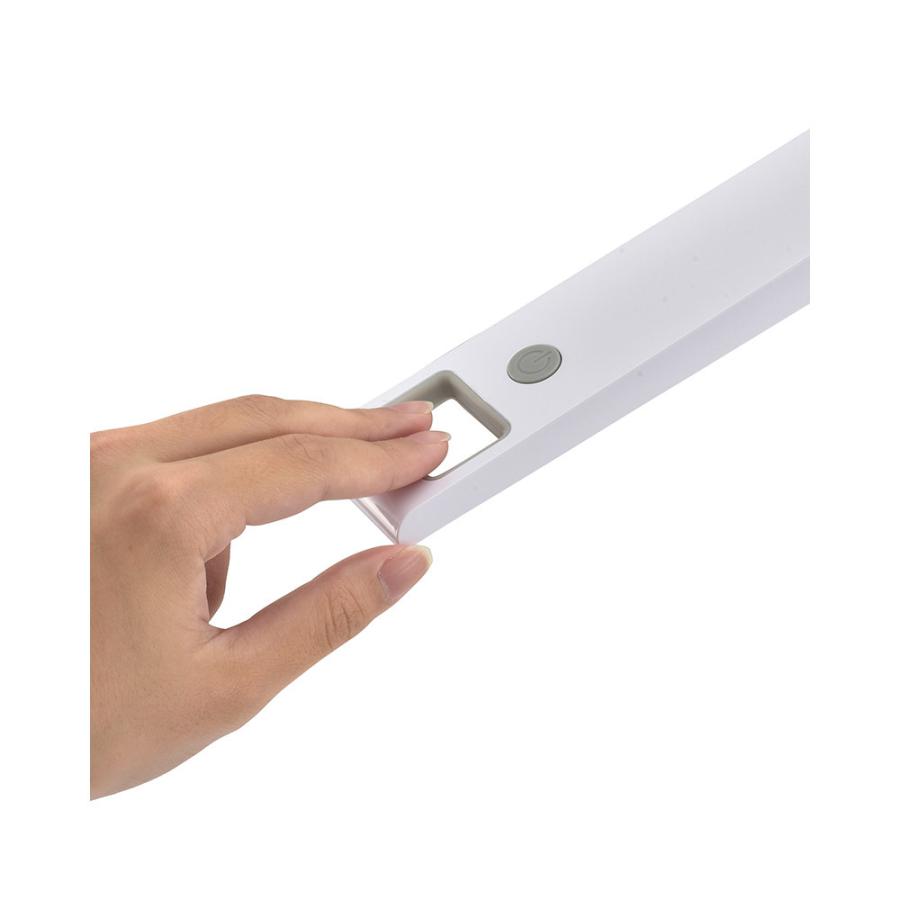 オーム電機 LEDアームライト クランプタイプ  ホワイト AS-LS28B-W ［LED /昼白色］ | OHM | 02