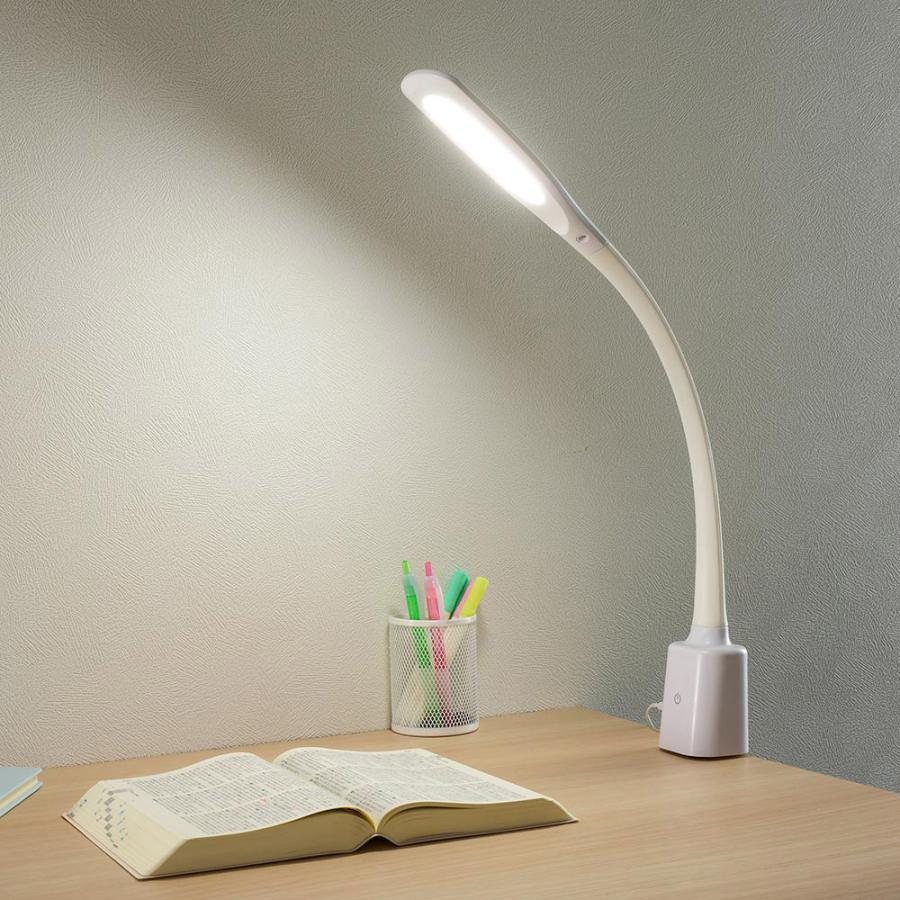 オーム電機 LEDデスクスタンド クランプタイプ   LTC-LS16MUGH-W ［LED /昼白色］ | OHM | 03