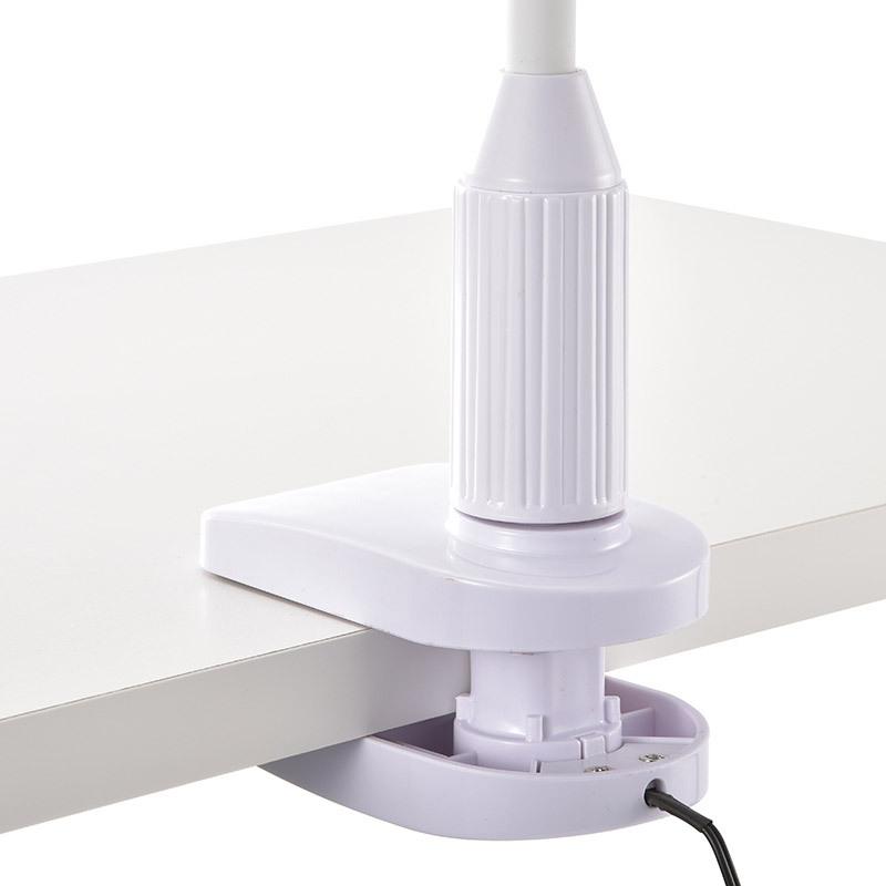 オーム電機 LEDデスクスタンド クランプタイプ 昼白色  ホワイト LTC-LS16P-W ［LED /昼白色］ | OHM | 02