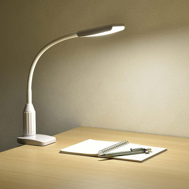 オーム電機 LEDデスクスタンド クランプタイプ 昼白色  ホワイト LTC-LS16P-W ［LED /昼白色］ | OHM | 03