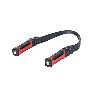 オーム電機 LEDネックツインライト 2WAY   LHP-N24A5 単3乾電池×2 | OHM