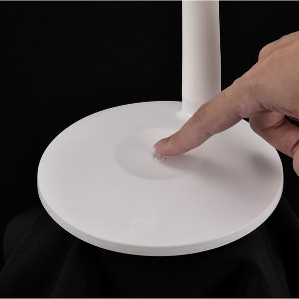 オーム電機 L-ZOOM ルーペ付スタンドライト  ホワイト DS-L24ZS-W ［LED /昼白色］ | OHM | 04