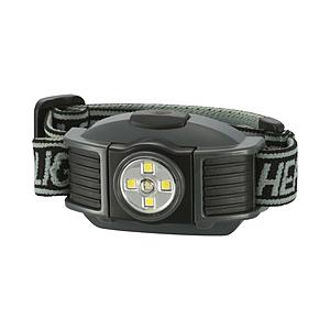 オーム電機 LEDヘッドライト300lm   LC-LW300RG-K ［LED /単4乾電池×3 /防水対応］ | OHM