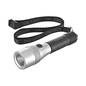 オーム電機 LEDライト ウナルーチェ 50lm 電池付き ブラック LHP-05D5-K 単3乾電池×2 | OHM