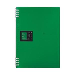 キングジム [ノート] リングノート テフレーヌ B5タテ型 緑 9855TTEミト | KING JIM