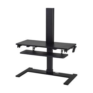キングジム デスク用昇降台 DSK10クロ | KING JIM