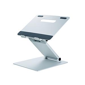 キングジム ノートパソコン / タブレットPCスタンド [11〜17インチ] ノートパソコンスタンド III ハイエンドタイプ NPS15 シル | KING JIM