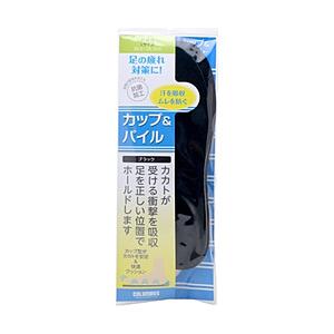 コロンブス カップ＆パイル ブラック インソール 男性Lサイズ 1足 | 