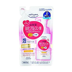 コーセーコスメポート ソフティモ泡クレンジングウォッシュ(Wヒアルロン酸)つめかえ用180ml | コーセーコスメポート
