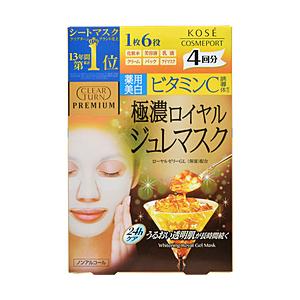 コーセーコスメポート CLEAR TURN（クリアターン） プレミアム ジュレマスク (ビタミンC)（4回分） 〔パック〕 | コーセーコスメポート