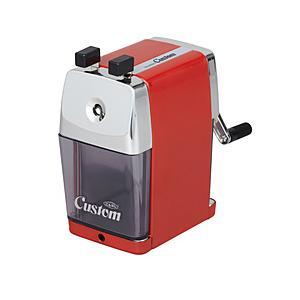 カール事務器 鉛筆削り カスタム  レッド CC-2000-R ［手動タイプ］ | CARL