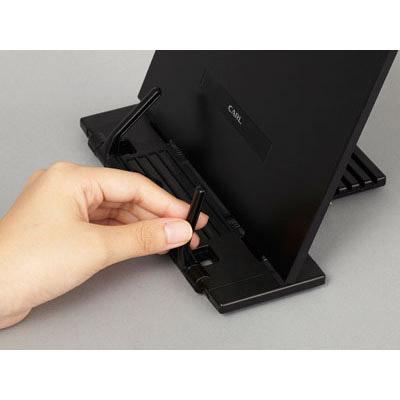 カール事務器 ブックスタンダー ブラック BKS-820-K | CARL | 04