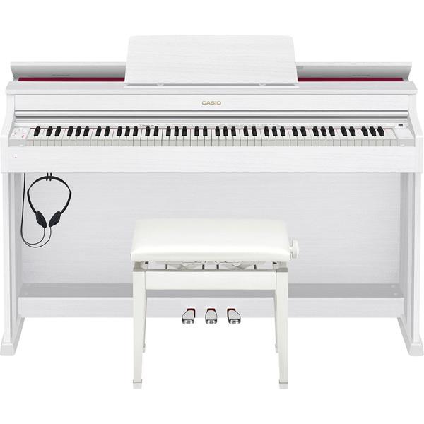CASIO(カシオ) AP-470WE 電子ピアノ CELVIANO（セルヴィアーノ） ホワイトウッド調 [88鍵盤] AP470WE ※配送のみ 【お届け日時指定不可】 | CASIO | 01