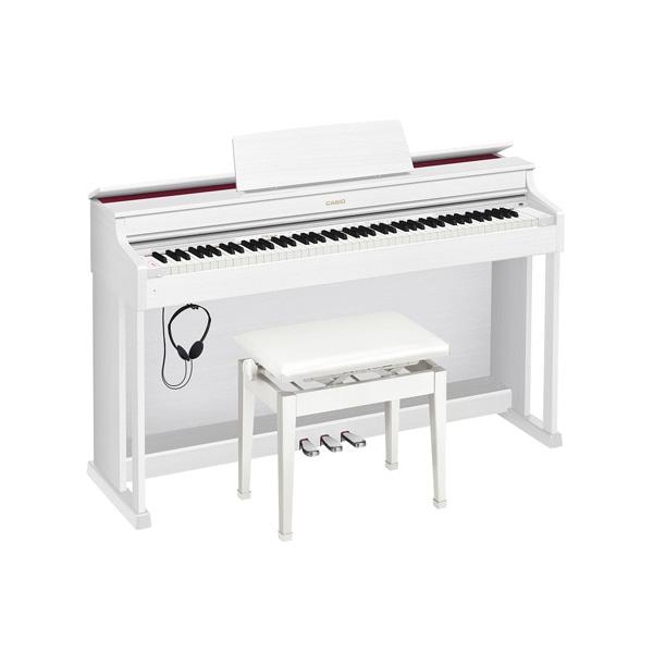 CASIO(カシオ) AP-470WE 電子ピアノ CELVIANO（セルヴィアーノ） ホワイトウッド調 [88鍵盤] AP470WE ※配送のみ 【お届け日時指定不可】 | CASIO | 05