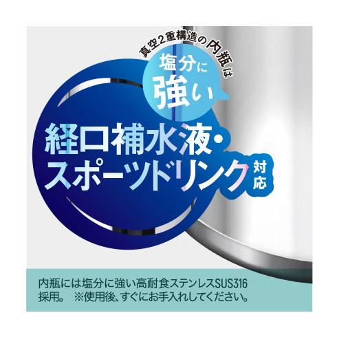 ピーコック ステンレスボトル ワンタッチマグタイプ 700ml  グレー AKM-70H |  | 03