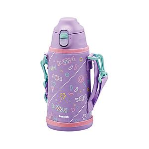 ピーコック ステンレスボトル　2WAYタイプ（コップ＆ストレートドリンク）0.7〜0.8L  パープルピンク ASG-W82PV | 