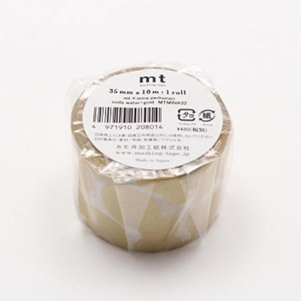 カモ井加工紙 mtマスキングテープ ×ミナペルホネン soda water・gold    MTMINA32 |  | 01