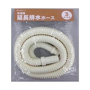 カクダイ 洗濯機排水ホース （3m）　BK4361-3 【864】 | カクダイ