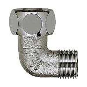 カクダイ カクダイ　ナットつきフレキ用エルボ２０Ｘ１３ | カクダイ