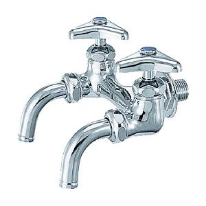 カクダイ カクダイ　双口ホーム水栓１３ | カクダイ