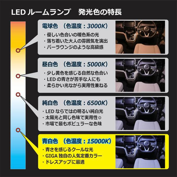 カーメイト BW255 LEDルームR65S　15000K　ホワイト | カーメイト | 08