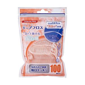 デンタルプロ やさしいテープフロス 100本入 | 