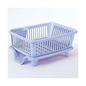 サンコー 皿立て水切り流れNo2 ブルー 05185 ブルー 【864】 | THANKO