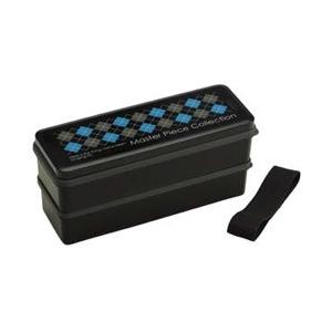 スケーター マスターピース　シリコン製シールブタ2段ランチBOX900ml SSLW9 黒 | スケーター