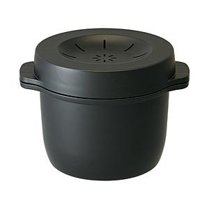 スケーター 電子レンジスチームご飯メーカー　ブラック MWMR1 | スケーター