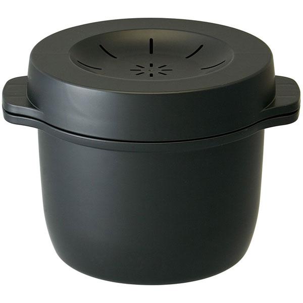 スケーター 電子レンジスチームご飯メーカー　ブラック MWMR1 | スケーター | 01