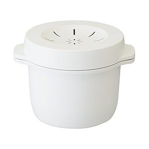 スケーター 電子レンジスチームご飯メーカー　ホワイト MWMR1 | スケーター