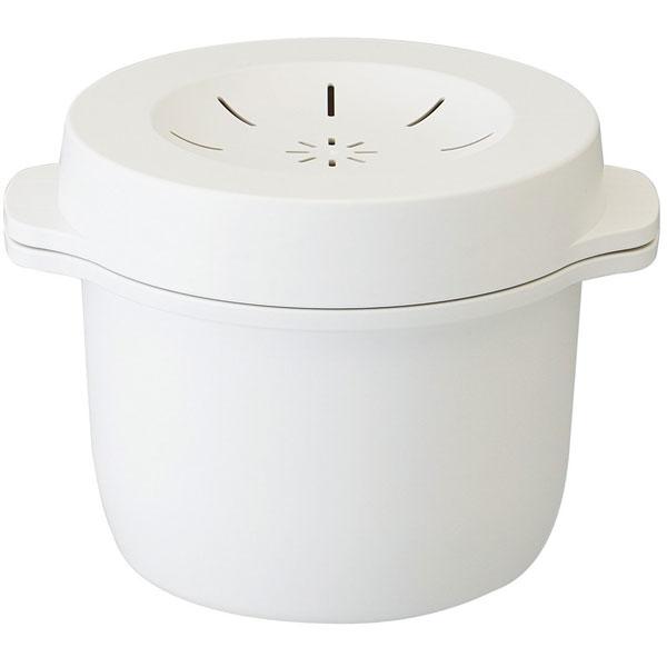 スケーター 電子レンジスチームご飯メーカー　ホワイト MWMR1 | スケーター | 01