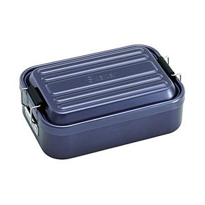 スケーター アルミふわっとランチＢＯＸ（ダークブルー）   AFT8B | スケーター