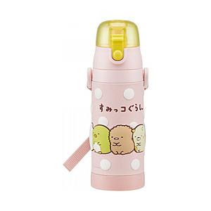 スケーター PVC巻きダイレクトステンレスボトル すみっコぐらし [480ml ワンタッチ] SDPV5 | スケーター
